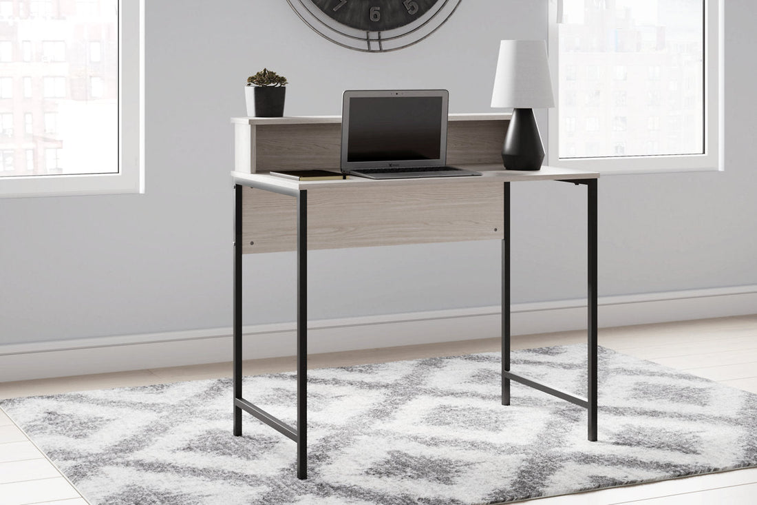 Bayflynn White/Black Home Office Desk - H288-14 - Bien Home Furniture &amp; Electronics