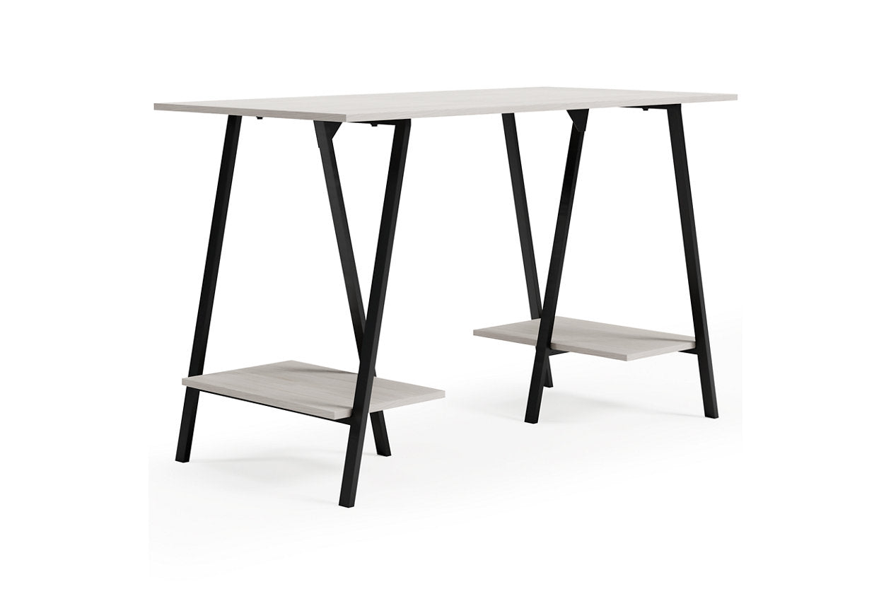 Bayflynn White/Black Home Office Desk - H288-27 - Bien Home Furniture & Electronics