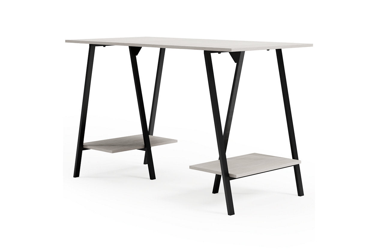 Bayflynn White/Black Home Office Desk - H288-27 - Bien Home Furniture & Electronics