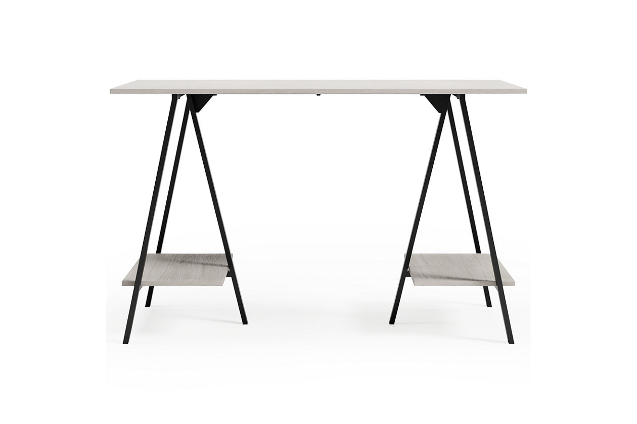 Bayflynn White/Black Home Office Desk - H288-27 - Bien Home Furniture & Electronics