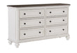 Baylesford Antique White Dresser - 1624W-5 - Bien Home Furniture & Electronics