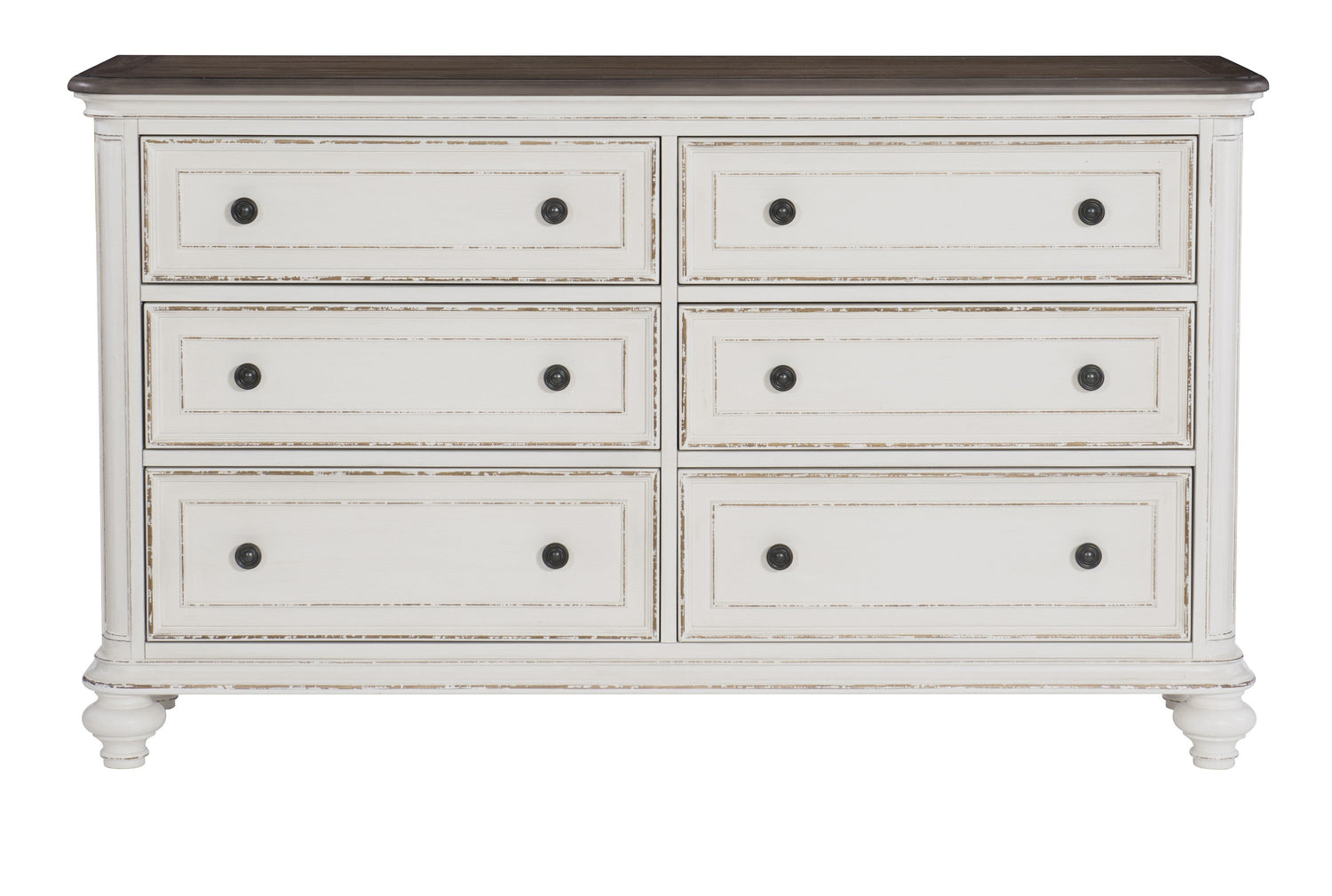 Baylesford Antique White Dresser - 1624W-5 - Bien Home Furniture & Electronics