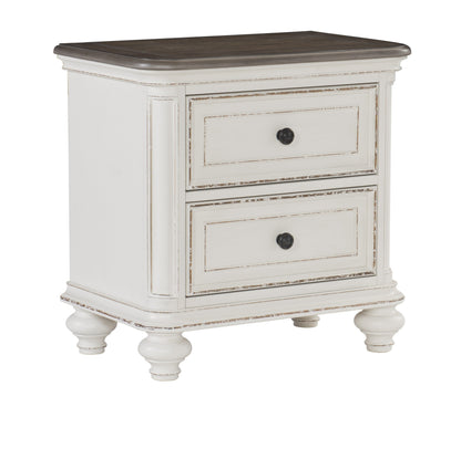 Baylesford Antique White Nightstand - 1624W-4 - Bien Home Furniture &amp; Electronics