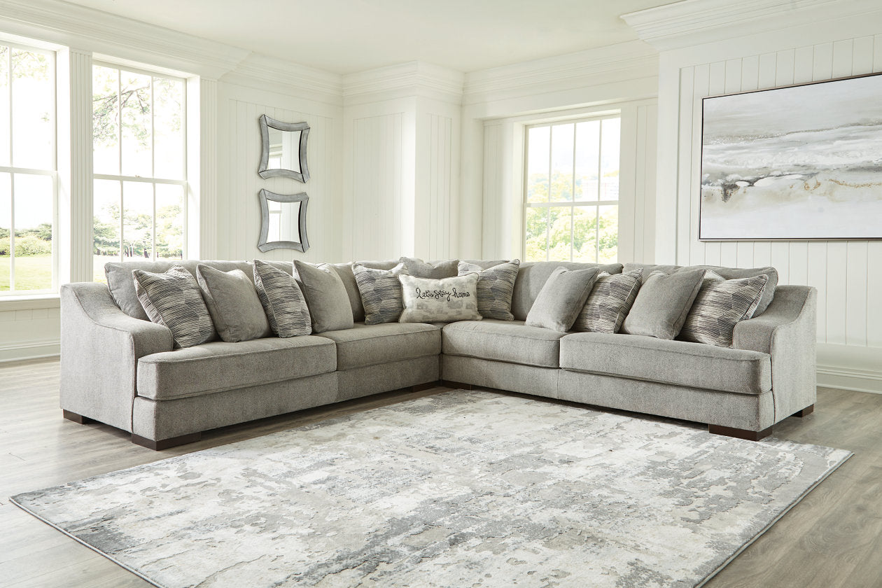 Bayless Smoke 3-Piece Sectional - SET | 5230466 | 5230467 | 5230477 | 5230408 - Bien Home Furniture & Electronics
