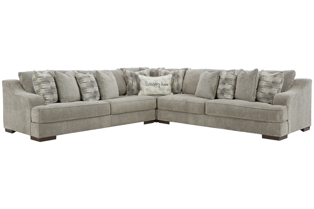 Bayless Smoke 3-Piece Sectional - SET | 5230466 | 5230467 | 5230477 | 5230408 - Bien Home Furniture & Electronics