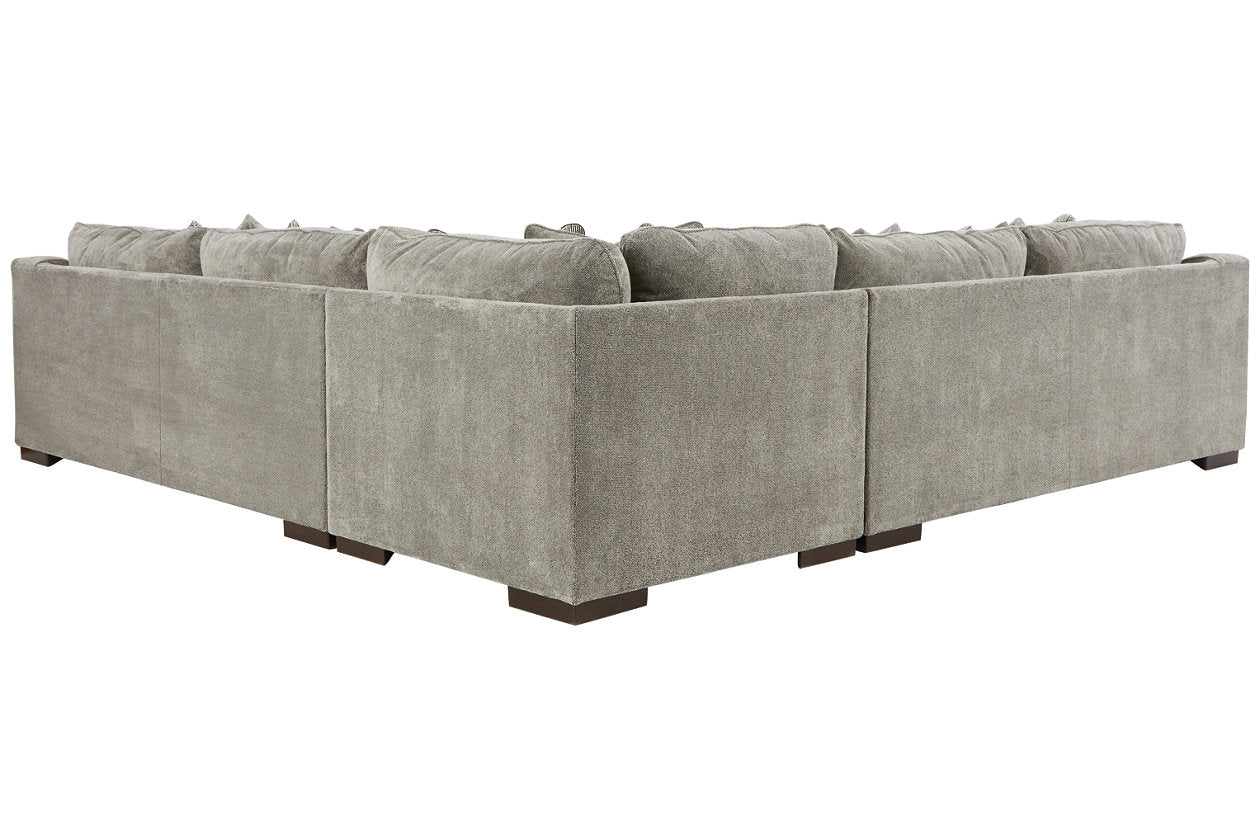 Bayless Smoke 3-Piece Sectional - SET | 5230466 | 5230467 | 5230477 | 5230408 - Bien Home Furniture & Electronics
