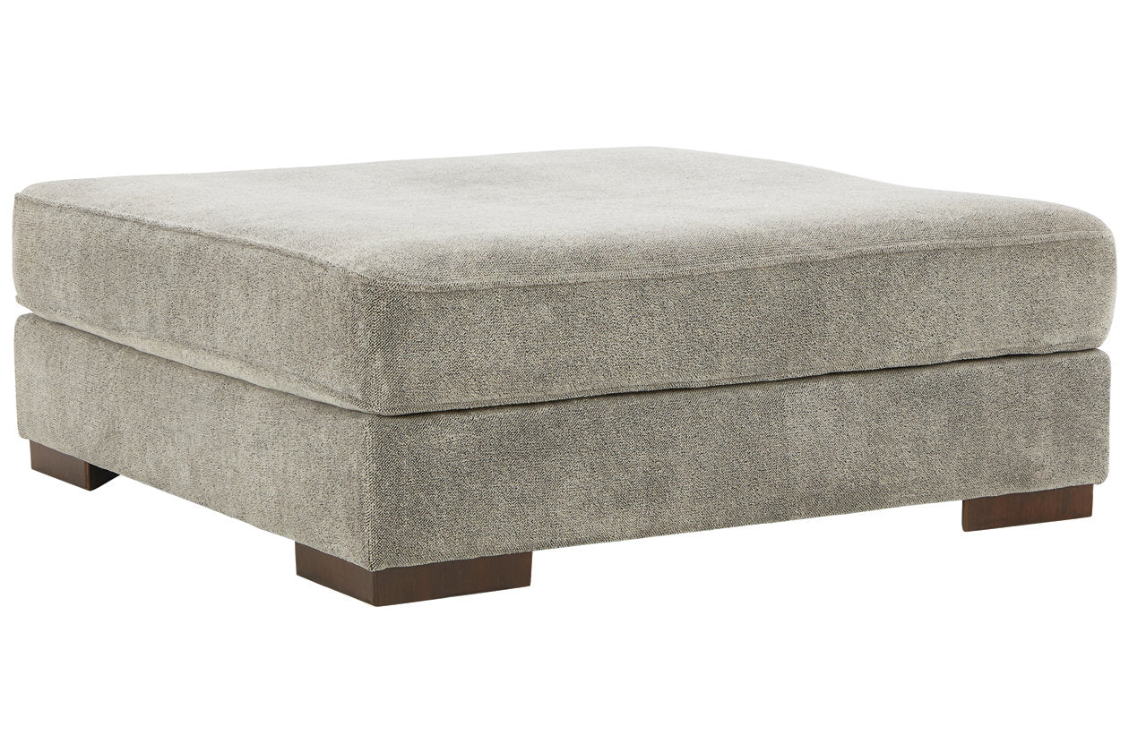 Bayless Smoke Oversized Accent Ottoman - 5230408 - Bien Home Furniture & Electronics