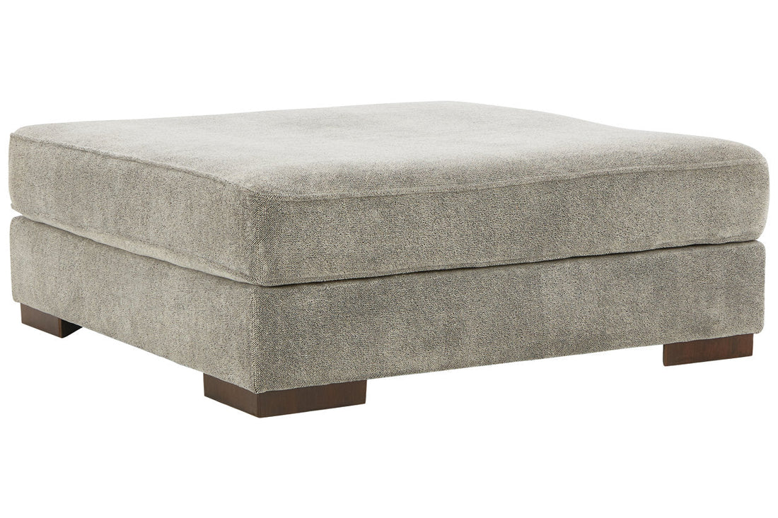Bayless Smoke Oversized Accent Ottoman - 5230408 - Bien Home Furniture &amp; Electronics