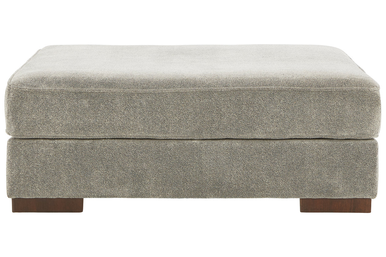 Bayless Smoke Oversized Accent Ottoman - 5230408 - Bien Home Furniture & Electronics