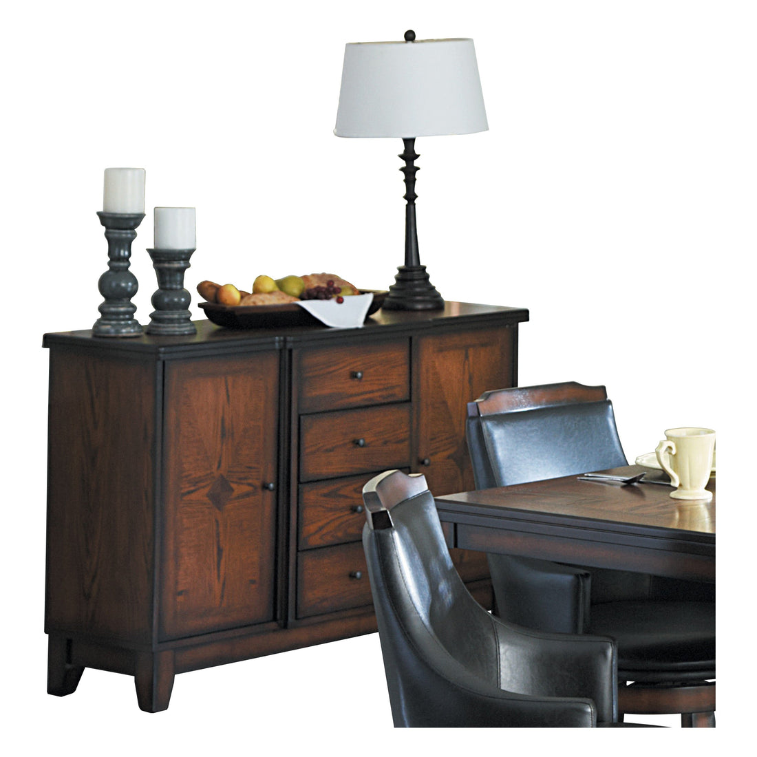 Bayshore Brown Server - 5447-40 - Bien Home Furniture & Electronics