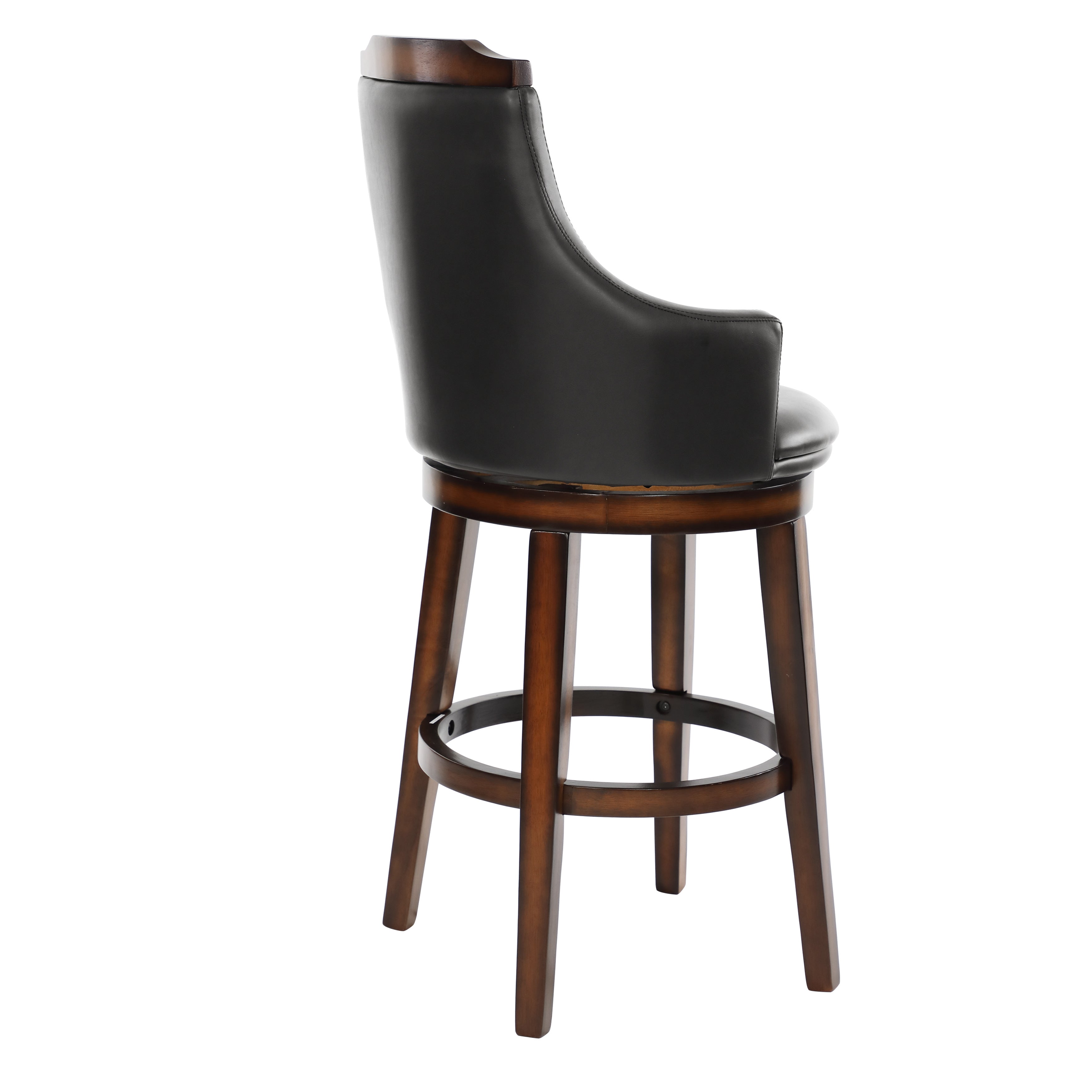 Bayshore Brown Swivel Pub Height Chair, Set of 2 - 5447-29S - Bien Home Furniture &amp; Electronics