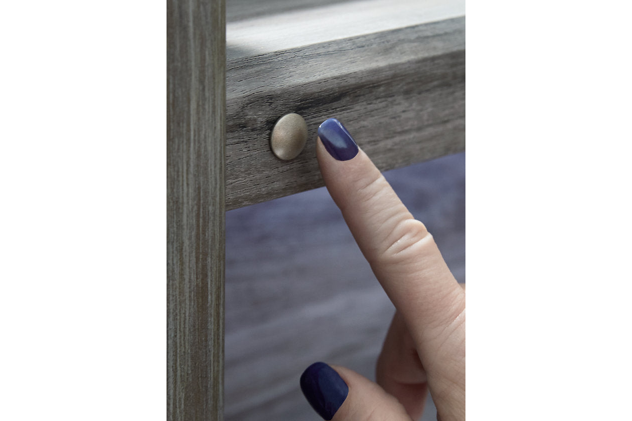 Baystorm Gray Full Panel Bed with 6 Storage Drawers - SET | B100-12 | B221-50(2) | B221-84S | B221-87 - Bien Home Furniture & Electronics