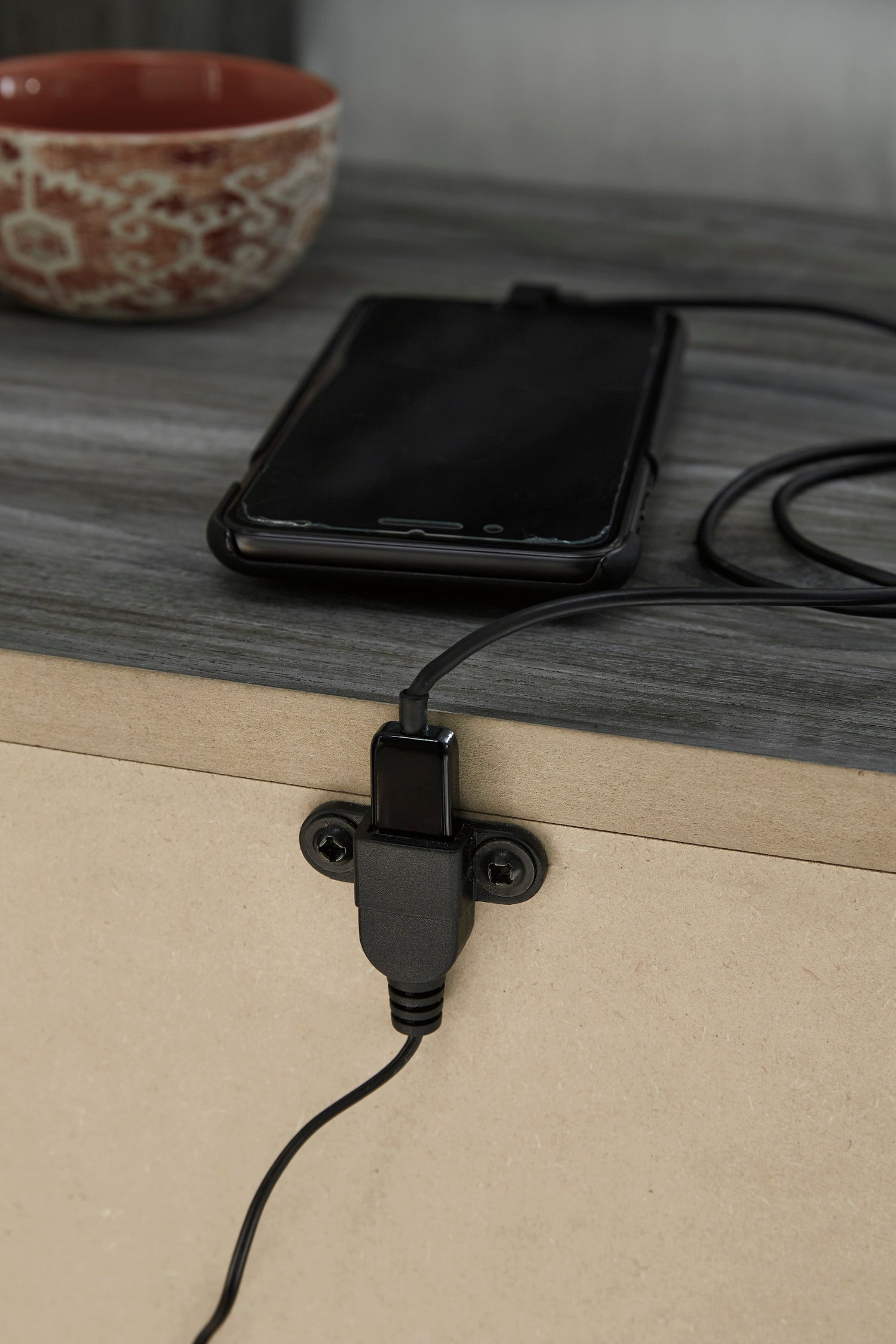 Baystorm Gray LED Panel Bedroom Set - SET | B221-54 | B221-57 | B221-31 | B221-35 - Bien Home Furniture & Electronics