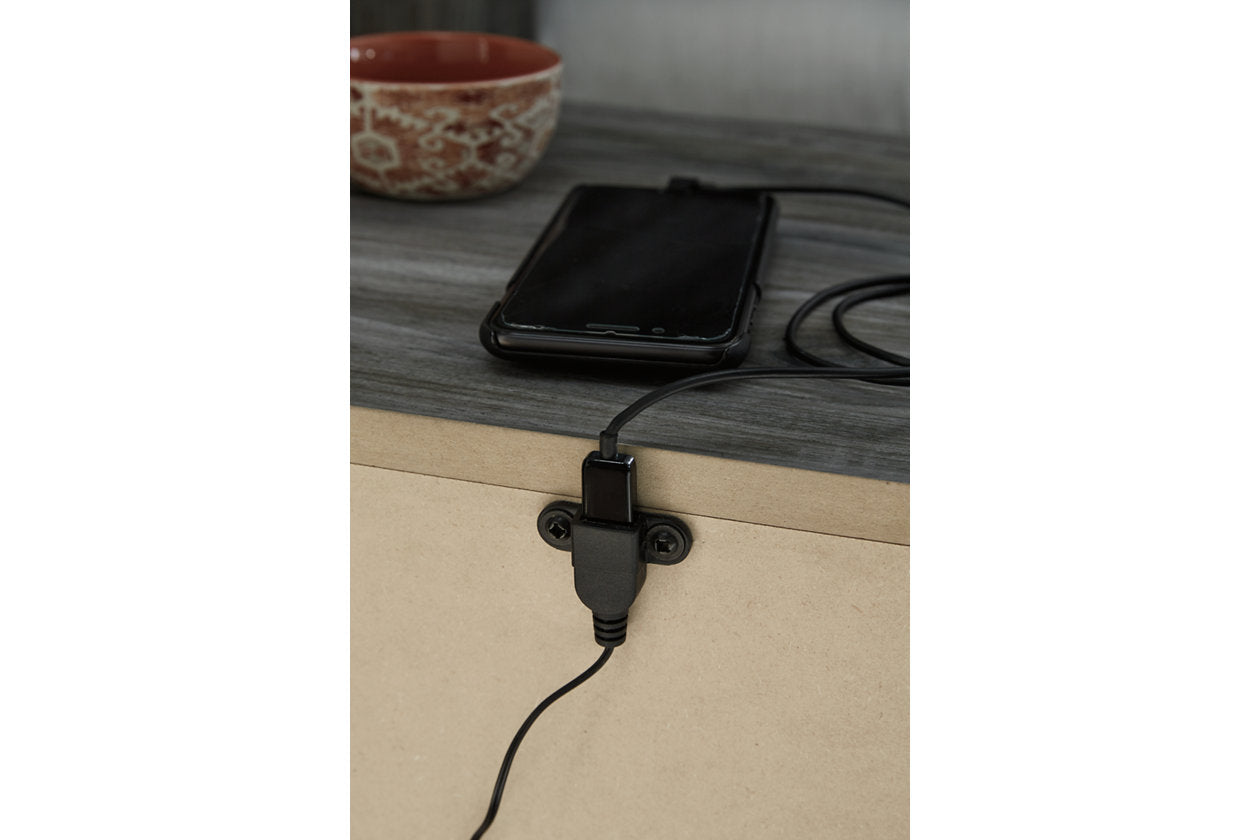 Baystorm Gray Nightstand - B221-91 - Bien Home Furniture & Electronics