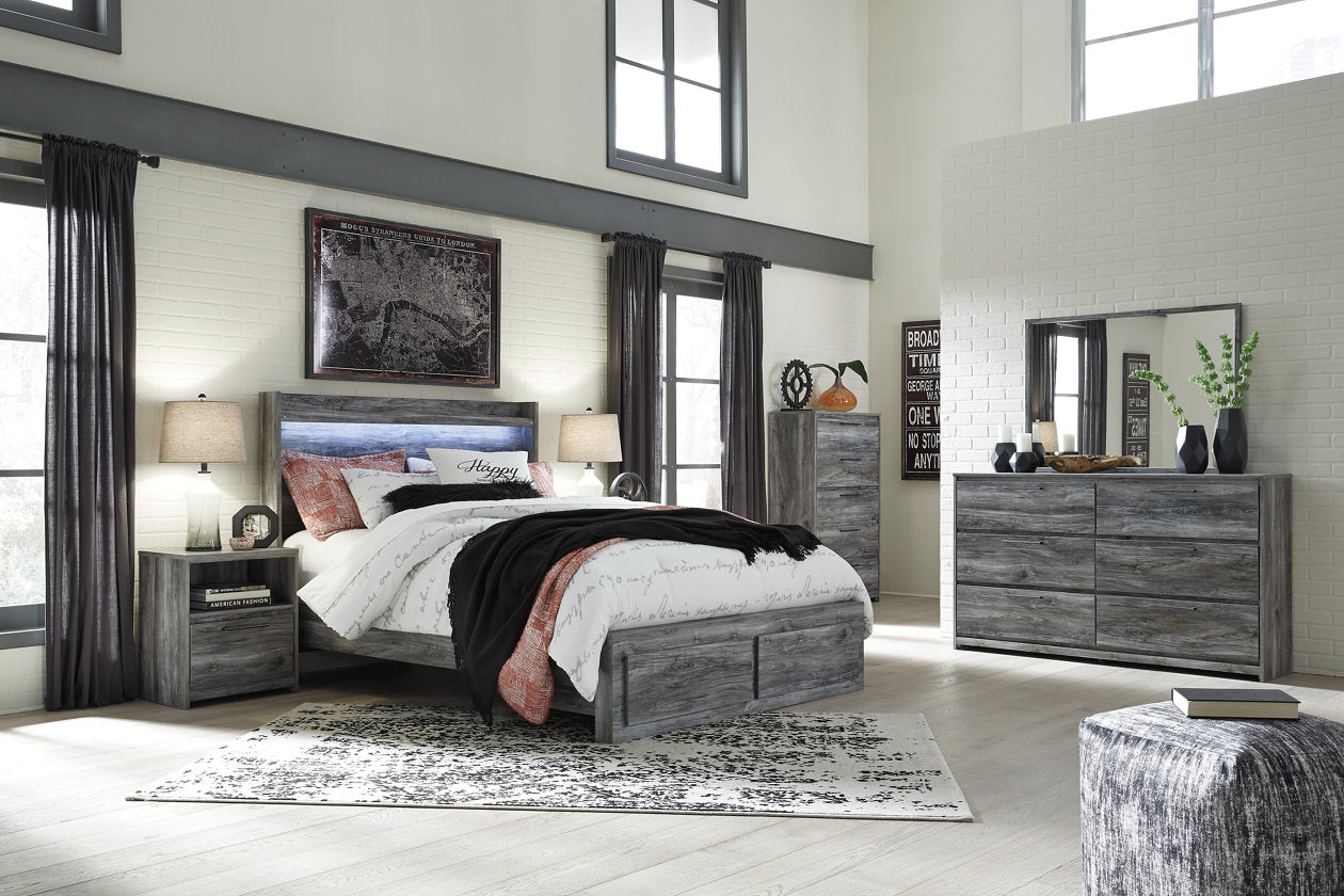 Baystorm Gray Nightstand - B221-91 - Bien Home Furniture & Electronics