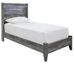 Baystorm Gray Twin Panel Footboard with Rails - B221-52 - Bien Home Furniture & Electronics