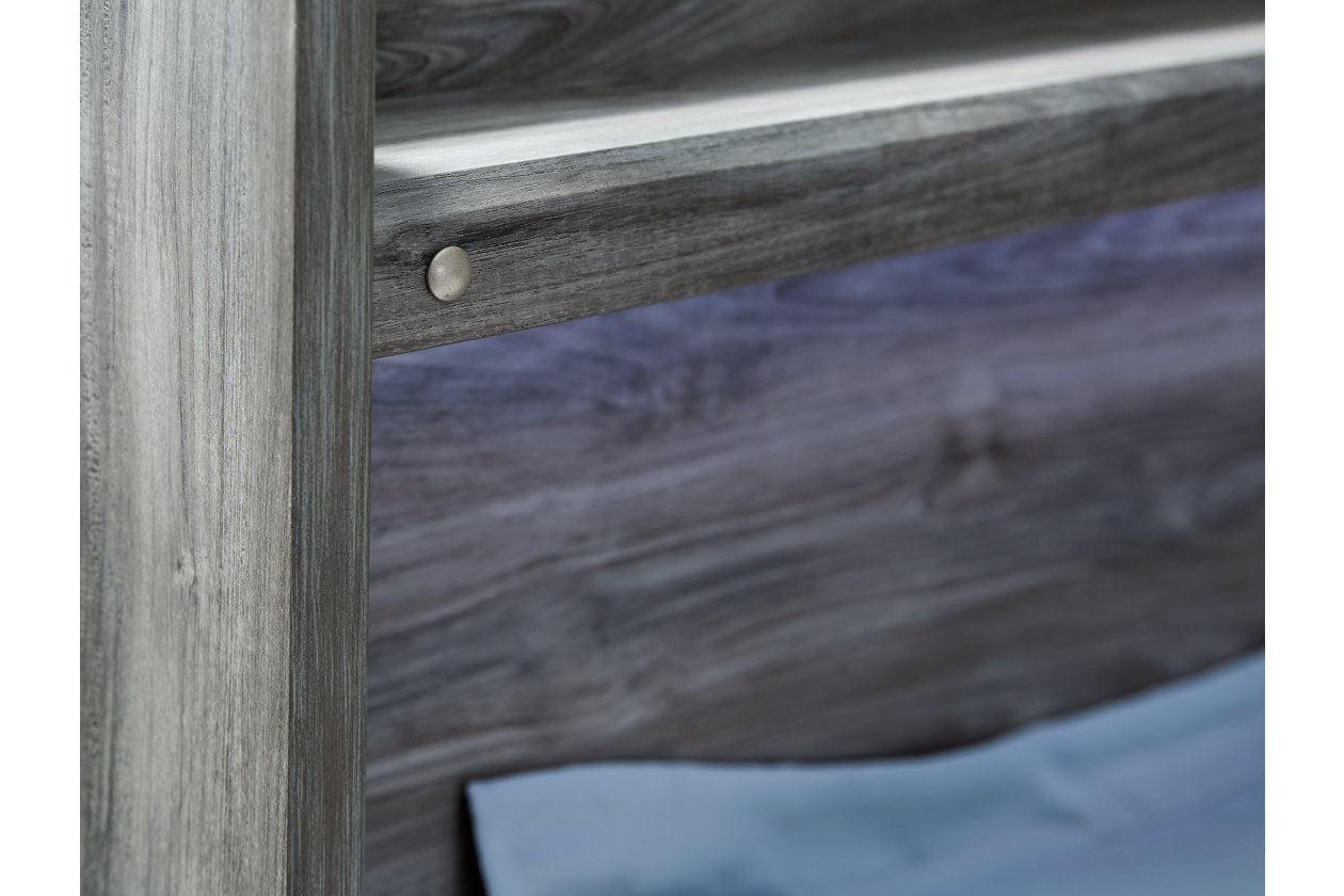 Baystorm Gray Twin Panel Headboard - B221-53 - Bien Home Furniture & Electronics