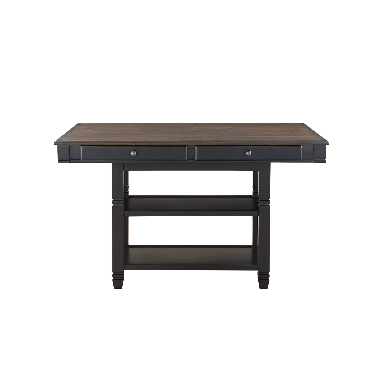 Baywater Black/Brown Counter Height Set - SET | 5705BK-36 | 5705BK-24(3) - Bien Home Furniture & Electronics