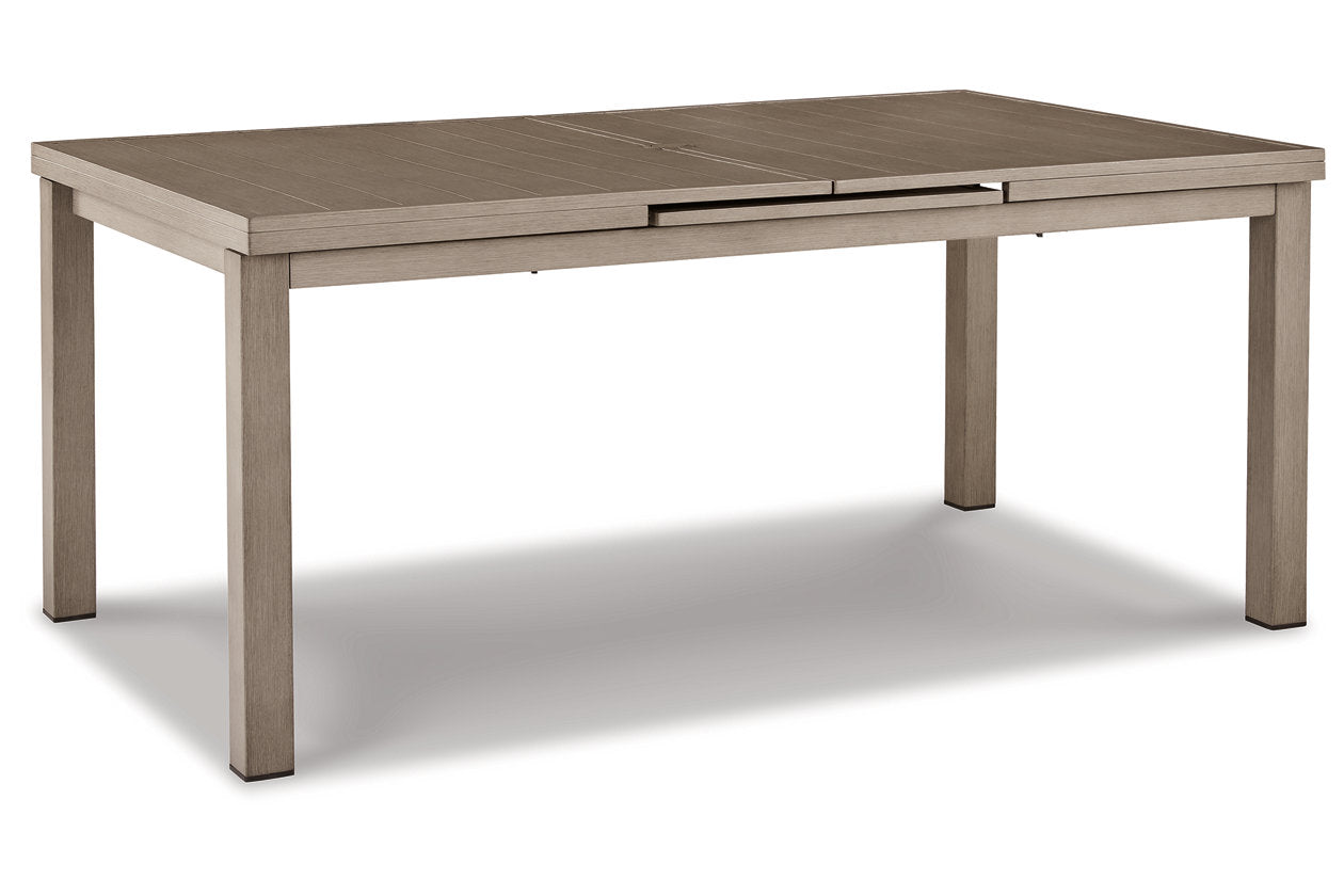 Beach Front Beige Outdoor Dining Table - P323-635 - Bien Home Furniture & Electronics