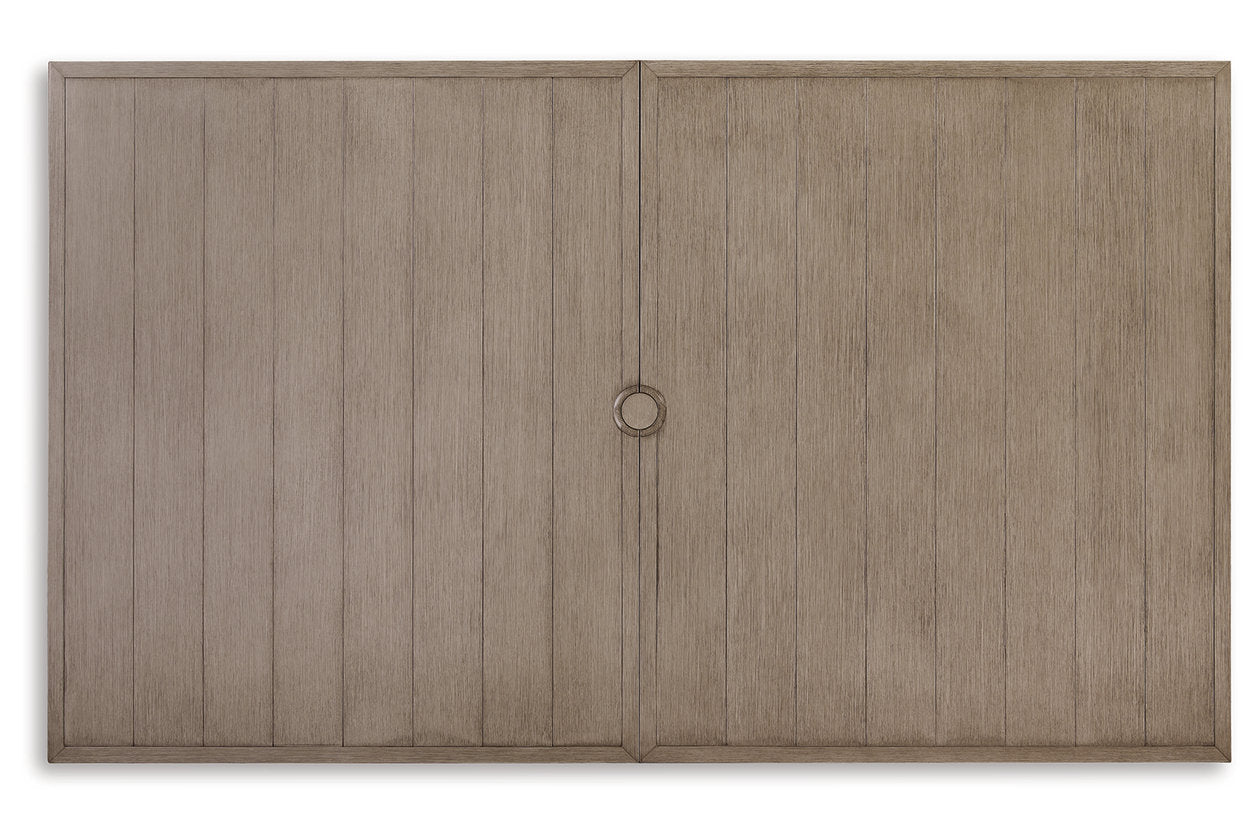 Beach Front Beige Outdoor Dining Table - P323-635 - Bien Home Furniture & Electronics