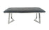 Beaufort Dark Gray Upholstered Tufted Bench - 109453 - Bien Home Furniture & Electronics