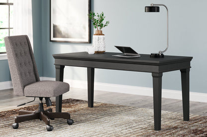 Beckincreek Black Home Office Desk - H778-44 - Bien Home Furniture &amp; Electronics