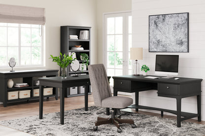 Beckincreek Black Home Office Storage Leg Desk - H778-26 - Bien Home Furniture &amp; Electronics