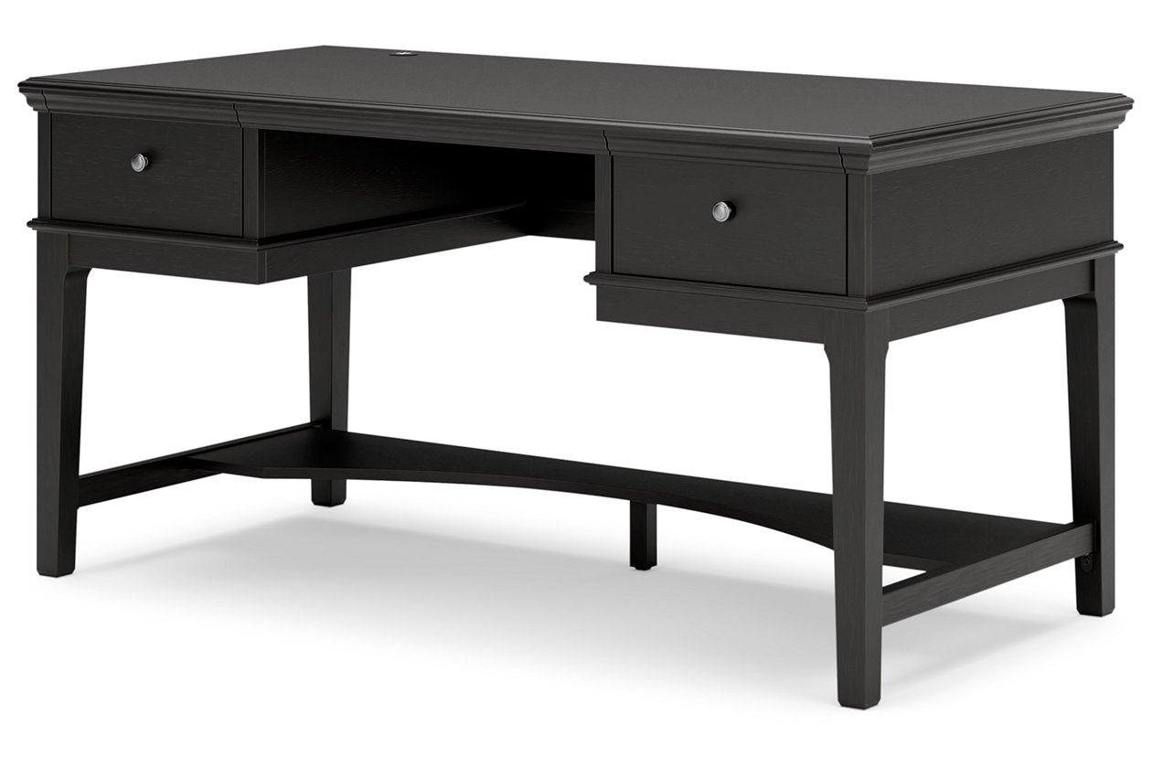 Beckincreek Black Home Office Storage Leg Desk - H778-26 - Bien Home Furniture &amp; Electronics