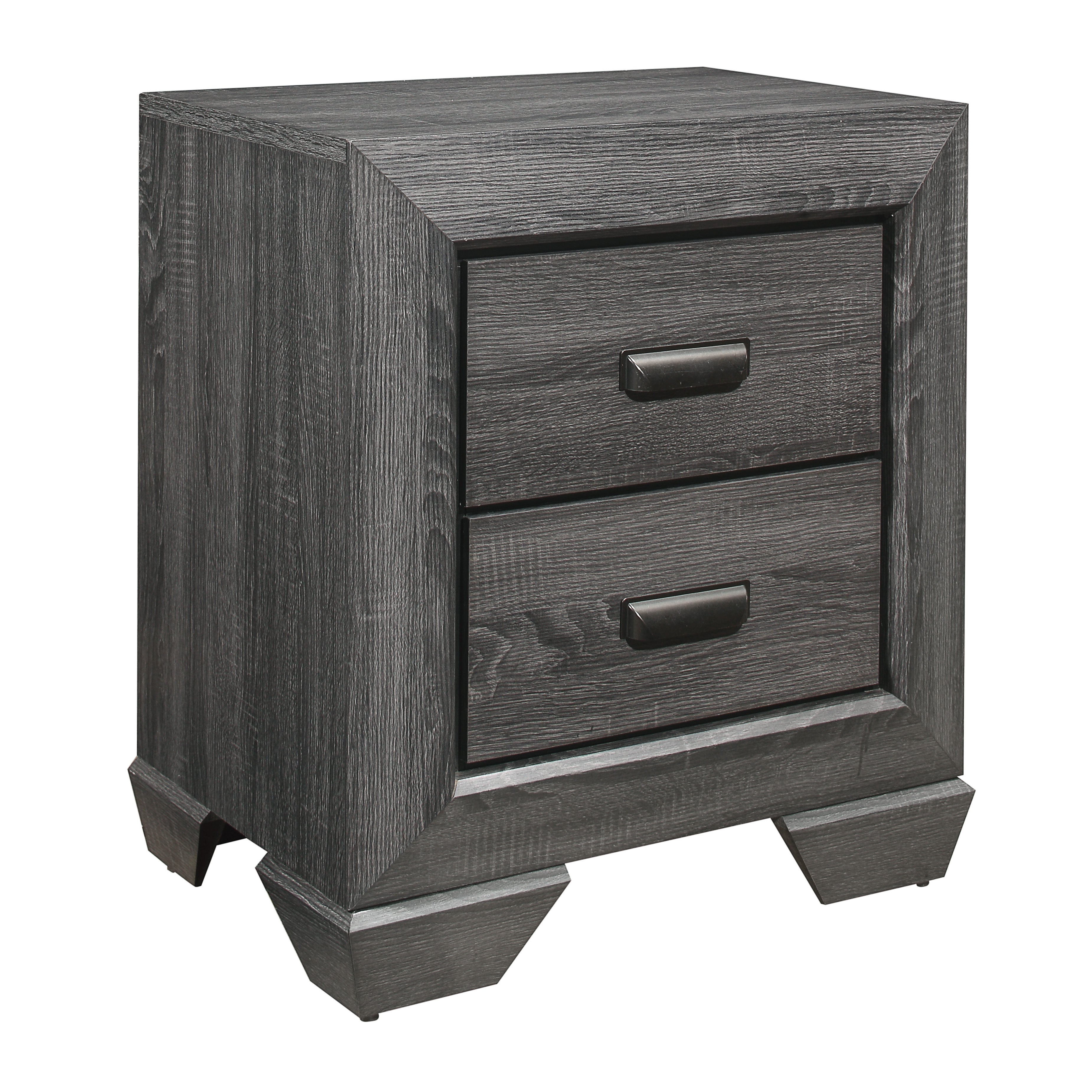 Beechnut Gray Panel Bedroom Set - SET | 1904GY-1 | 1904GY-3 | 1904GY-4 | 1904GY-9 - Bien Home Furniture & Electronics