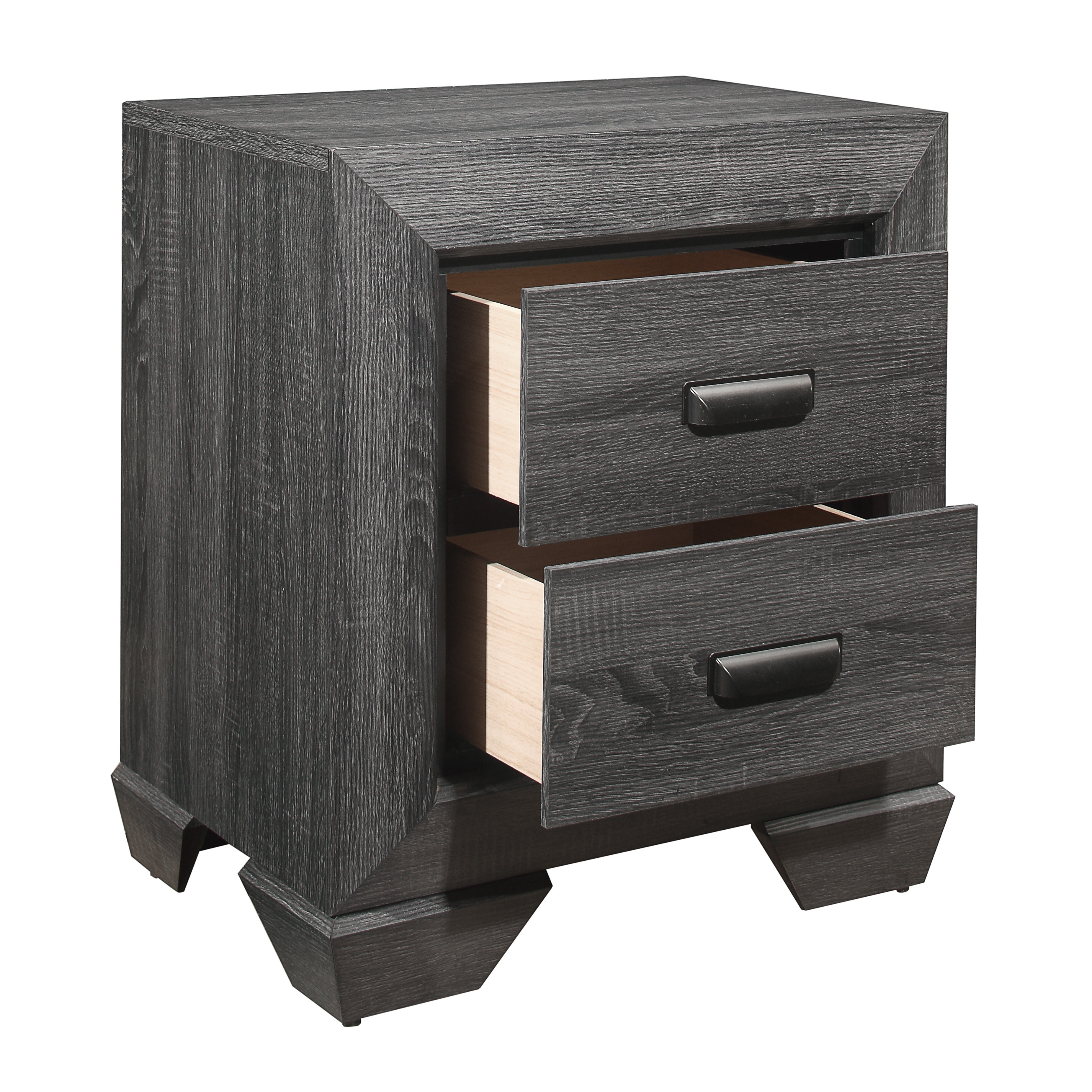 Beechnut Gray Panel Bedroom Set - SET | 1904GY-1 | 1904GY-3 | 1904GY-4 | 1904GY-9 - Bien Home Furniture & Electronics