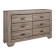 Beechnut Light Elm Dresser - 1904-5 - Bien Home Furniture & Electronics