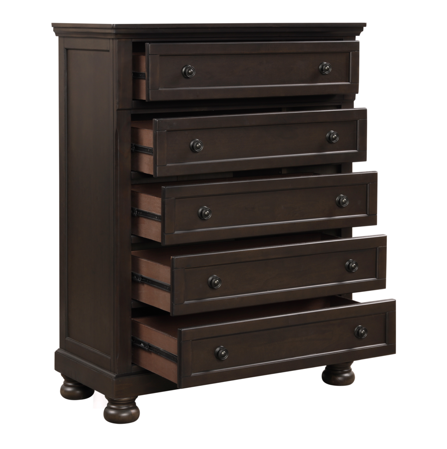 Begonia Grayish Brown Chest - 1718GY-9 - Bien Home Furniture & Electronics