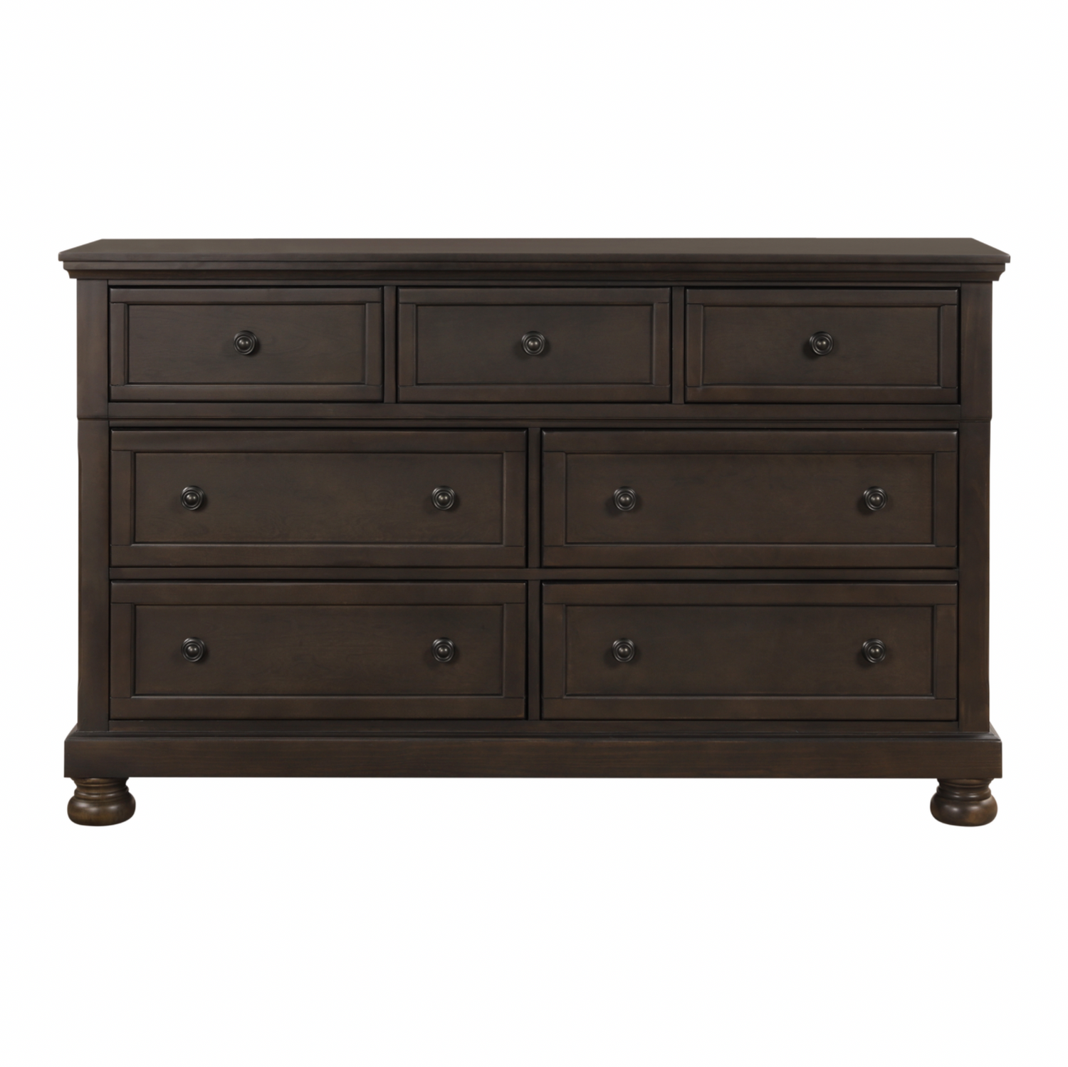 Begonia Grayish Brown Dresser - 1718GY-5 - Bien Home Furniture & Electronics