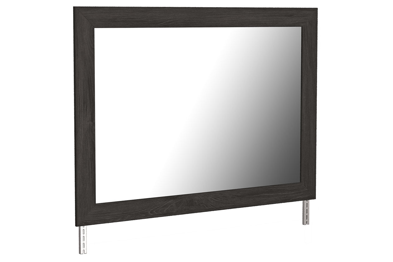 Belachime Black Bedroom Mirror (Mirror Only) - B2589-36 - Bien Home Furniture & Electronics
