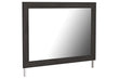 Belachime Black Bedroom Mirror (Mirror Only) - B2589-36 - Bien Home Furniture & Electronics