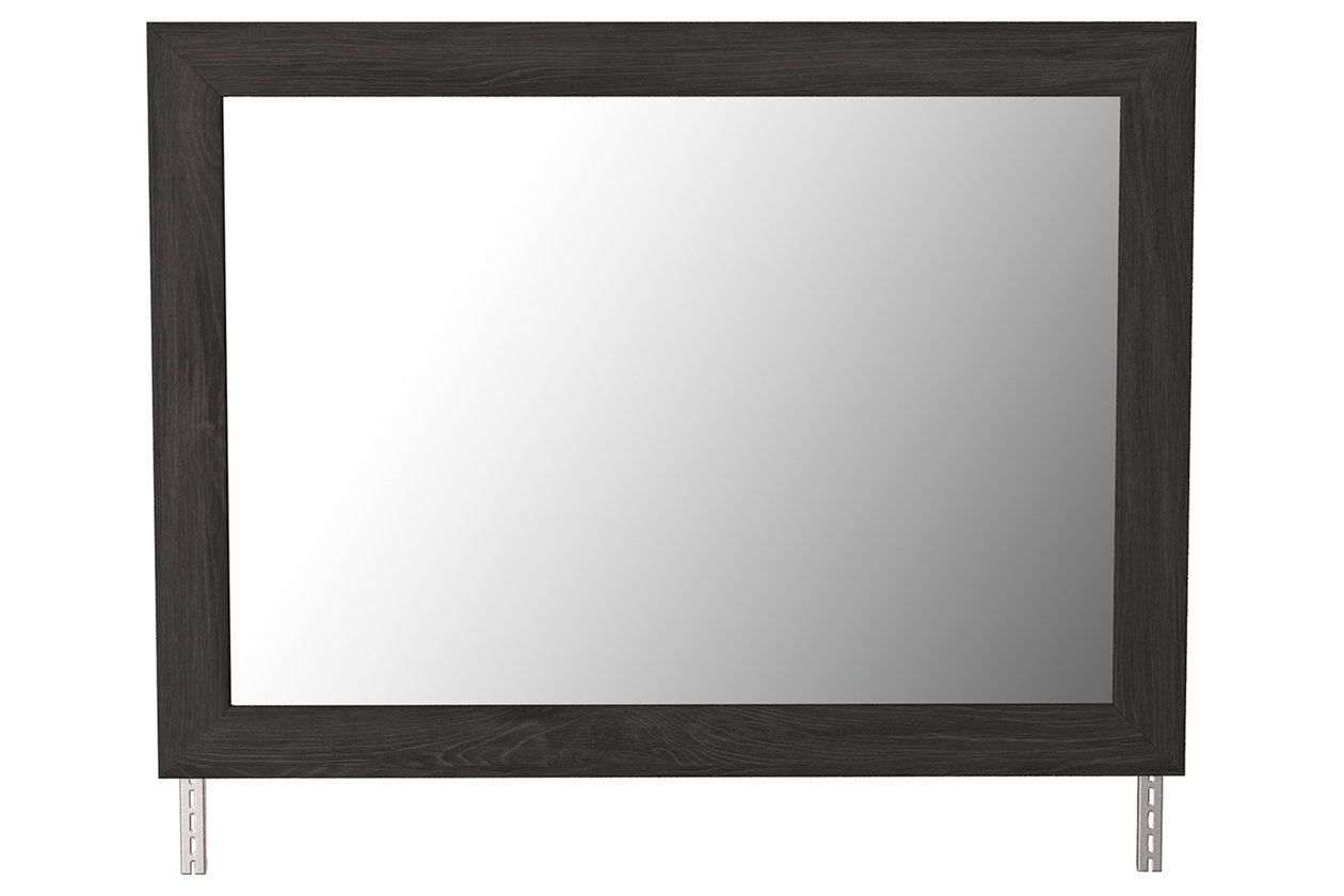 Belachime Black Bedroom Mirror (Mirror Only) - B2589-36 - Bien Home Furniture & Electronics