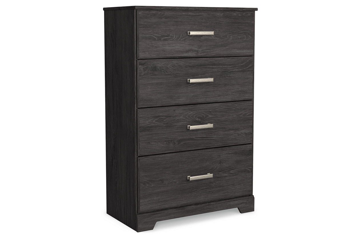 Belachime Black Chest of Drawers - B2589-44 - Bien Home Furniture & Electronics