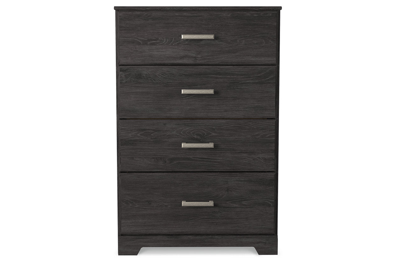 Belachime Black Chest of Drawers - B2589-44 - Bien Home Furniture & Electronics