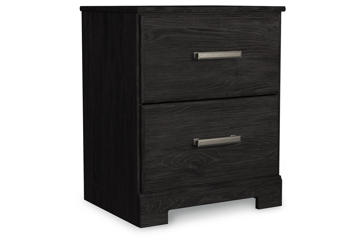 Belachime Black Nightstand - B2589-92 - Bien Home Furniture & Electronics