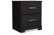 Belachime Black Nightstand - B2589-92 - Bien Home Furniture & Electronics