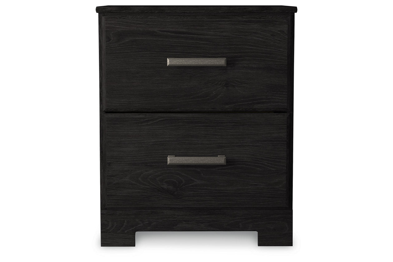 Belachime Black Nightstand - B2589-92 - Bien Home Furniture & Electronics