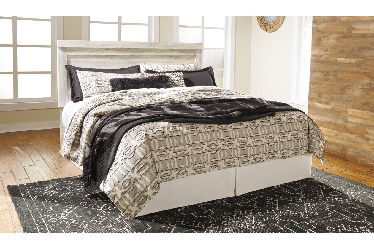 Bellaby Whitewash King Panel Headboard - B331-58 - Bien Home Furniture & Electronics