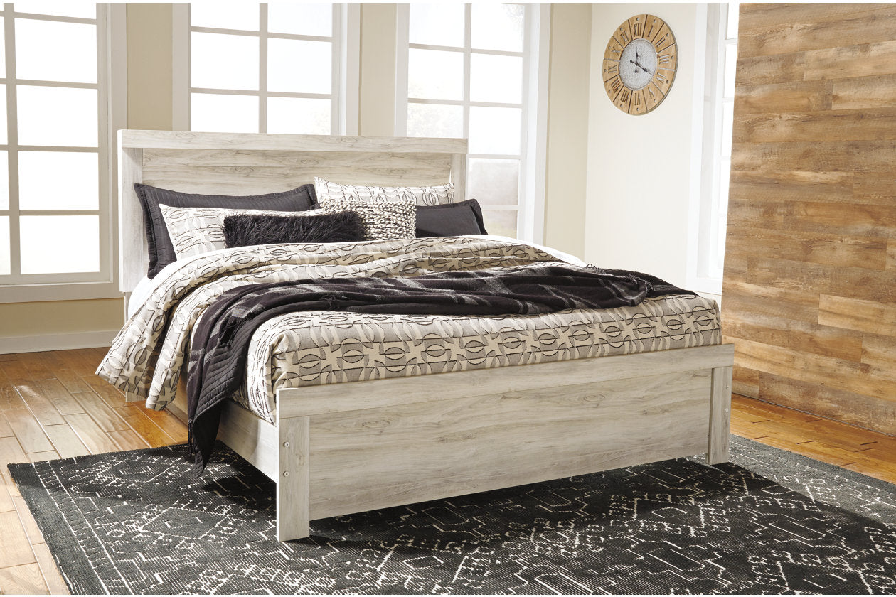 Bellaby Whitewash King Panel Headboard - B331-58 - Bien Home Furniture & Electronics