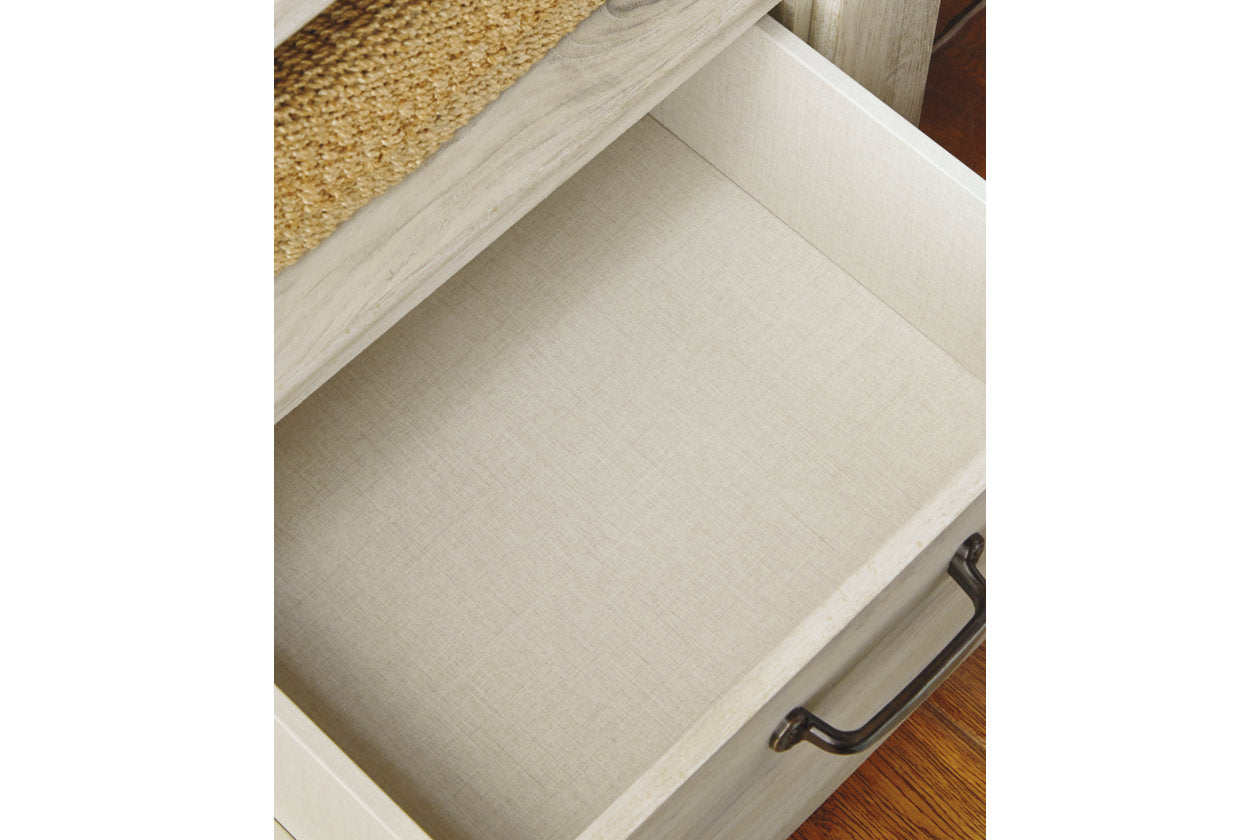 Bellaby Whitewash Nightstand - B331-91 - Bien Home Furniture & Electronics