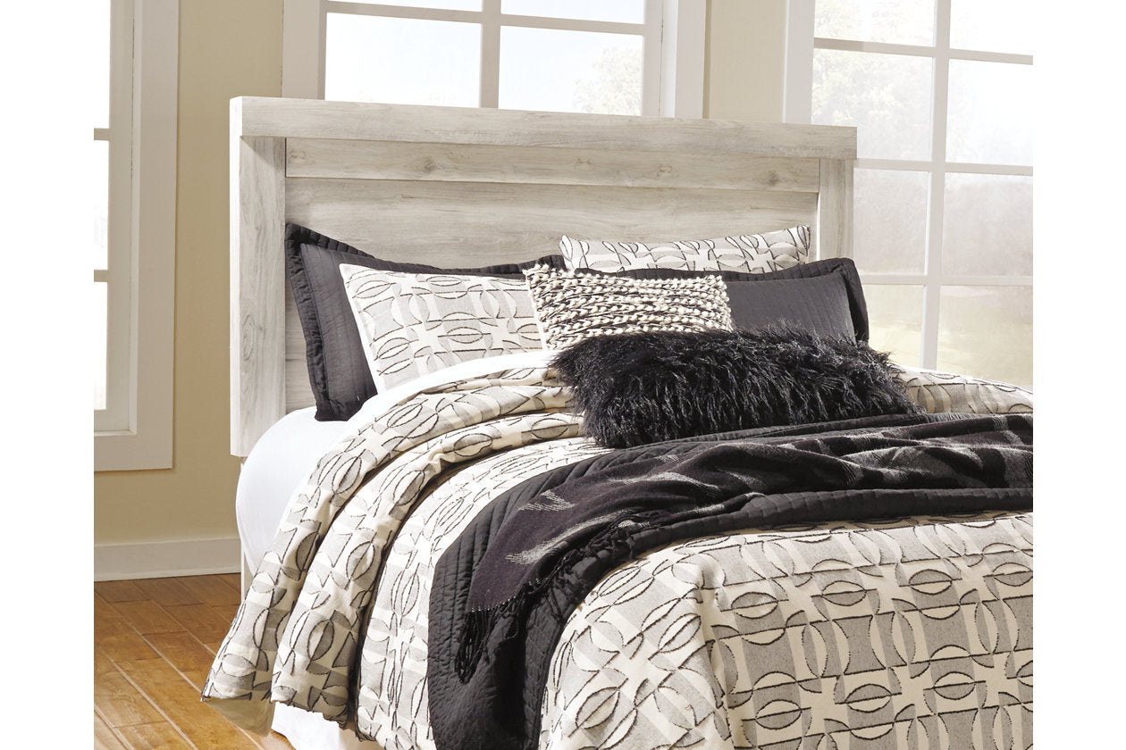Bellaby Whitewash Queen Panel Bed - SET | B331-54 | B331-57 | B331-96 - Bien Home Furniture & Electronics