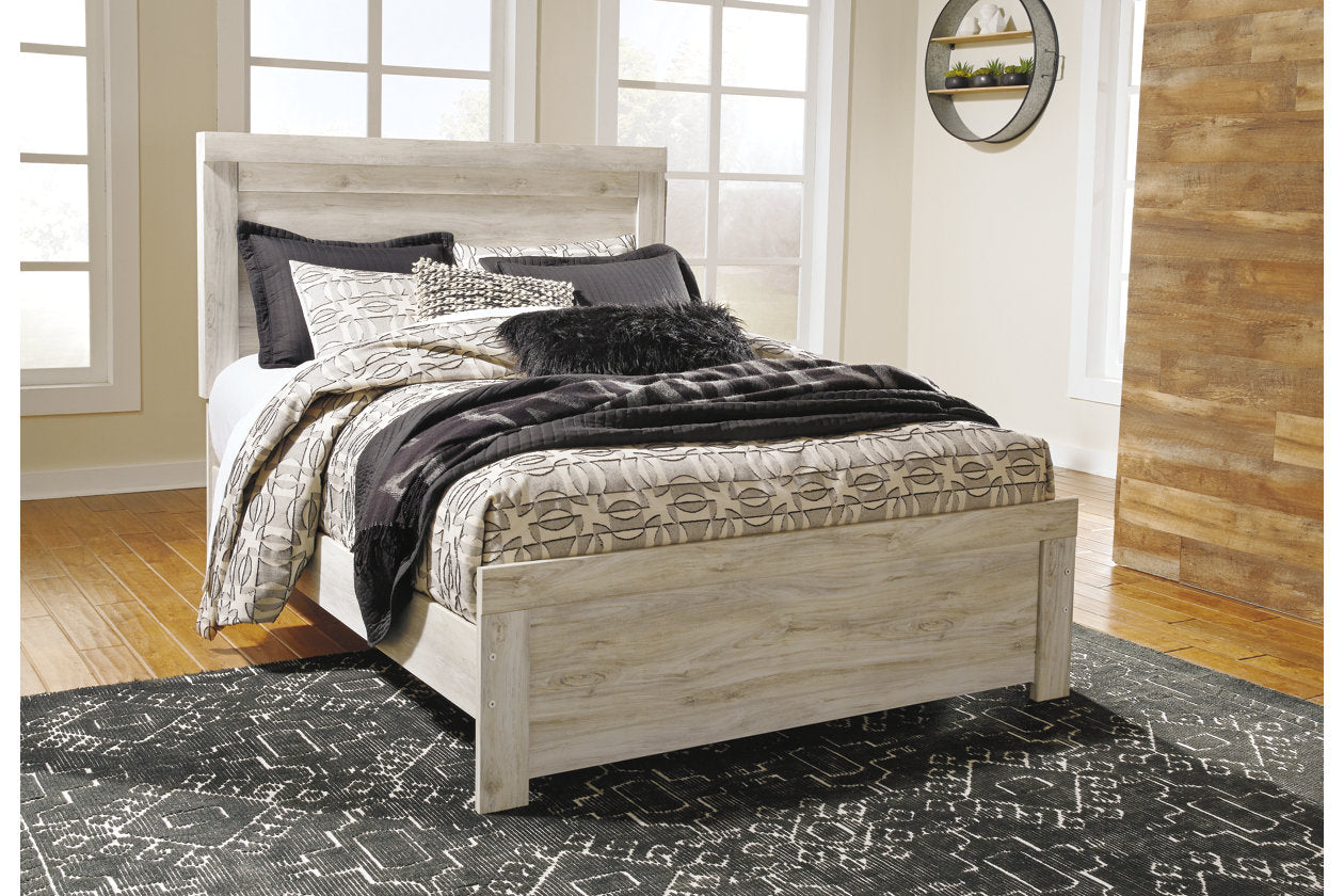 Bellaby Whitewash Queen Panel Headboard - B331-57 - Bien Home Furniture & Electronics