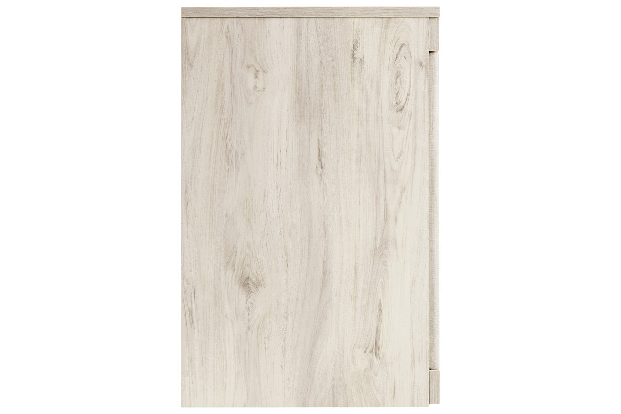 Bellaby Whitewash TV Stand with Electric Fireplace - SET | EW0331-268 | W100-101 - Bien Home Furniture & Electronics