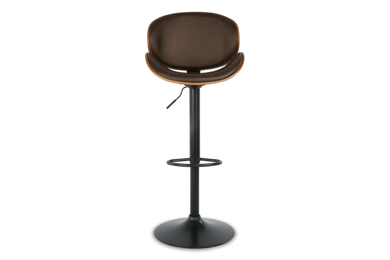 Bellatier Brown Adjustable Height Barstool - D120-530 - Bien Home Furniture & Electronics