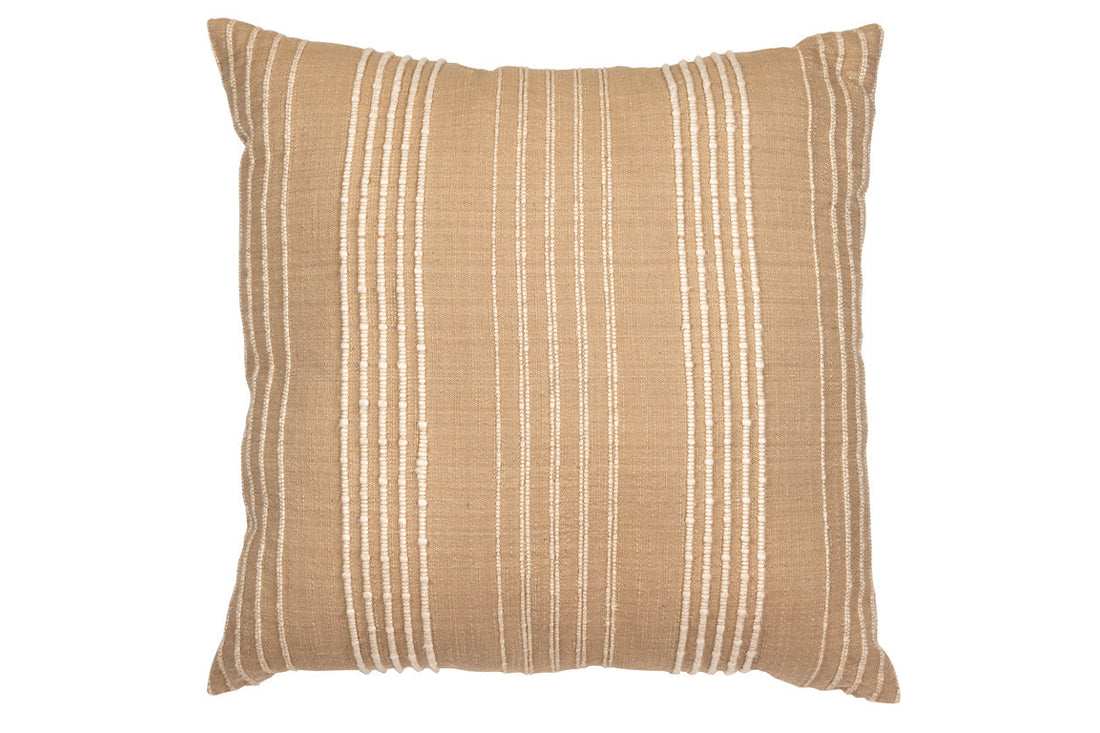 Benbert Tan/White Pillow - A1000958P - Bien Home Furniture & Electronics
