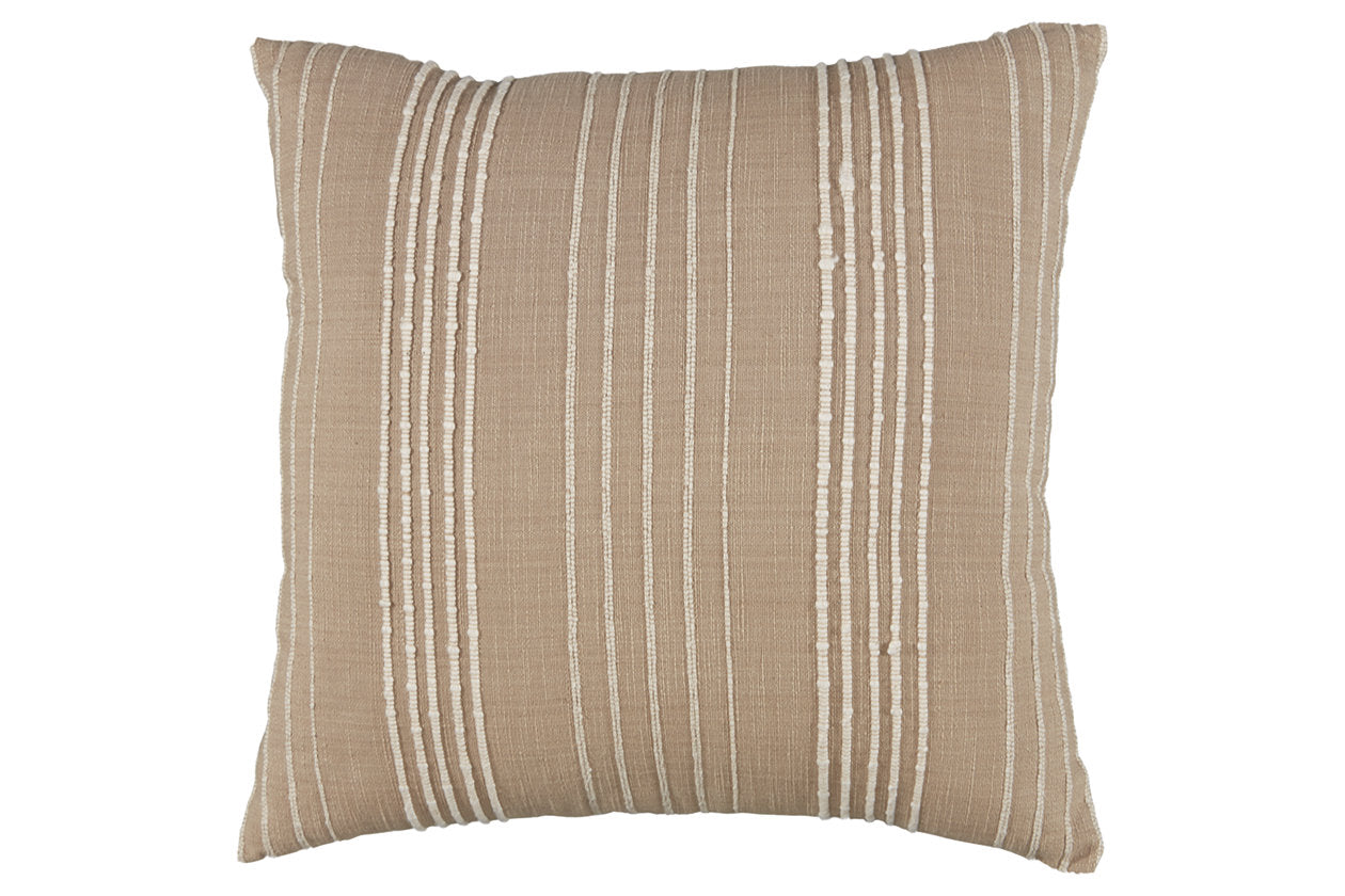 Benbert Tan/White Pillow, Set of 4 - A1000958 - Bien Home Furniture & Electronics